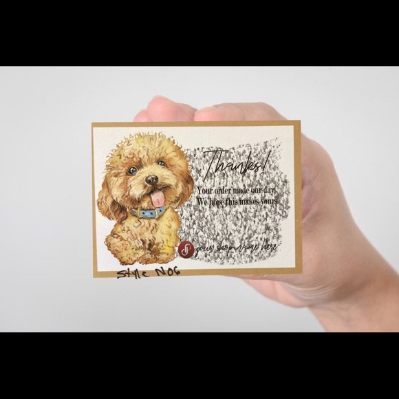 New Thank you Card, Personalized 100 Poshmark  Thank You Cards - Picture 2 of 8